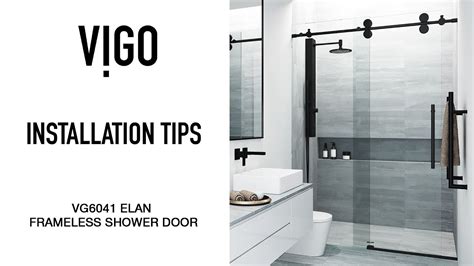 vigo shower base installation